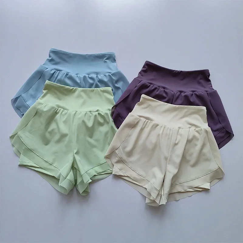 Summer Women's 2-in-1 Sports Shorts – Mesh, Quick-Dry Yoga Shorts, Breathable High-Waist Fitness and Running Shorts (2024)