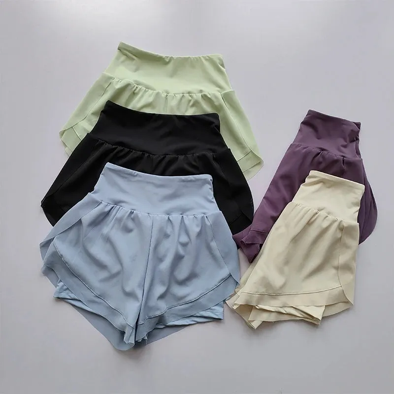 Summer Women's 2-in-1 Sports Shorts – Mesh, Quick-Dry Yoga Shorts, Breathable High-Waist Fitness and Running Shorts (2024)