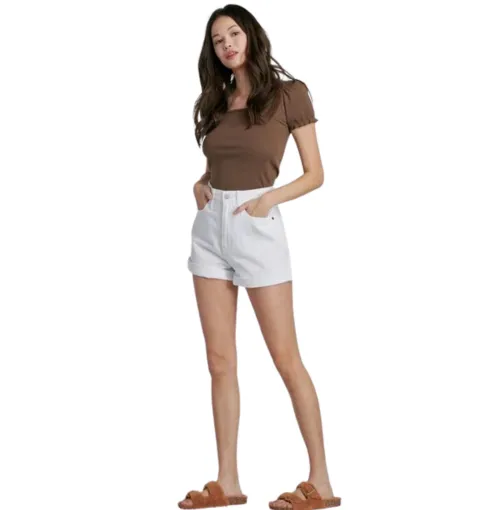 SUPER HIGH RISE MOM SHORTS // FINAL SALE