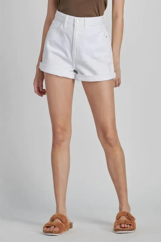 SUPER HIGH RISE MOM SHORTS // FINAL SALE
