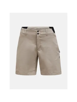 Szorty Peak Performance W Commuter Shorts beżowy