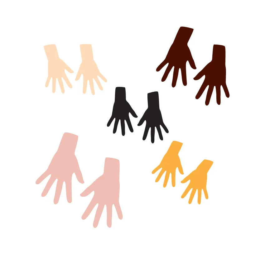 Talk to the Hands - 2 Pair