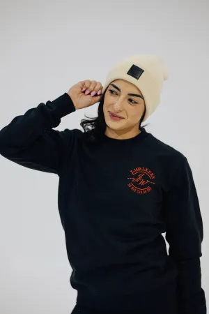 Tan with Patch Bossed Beanies