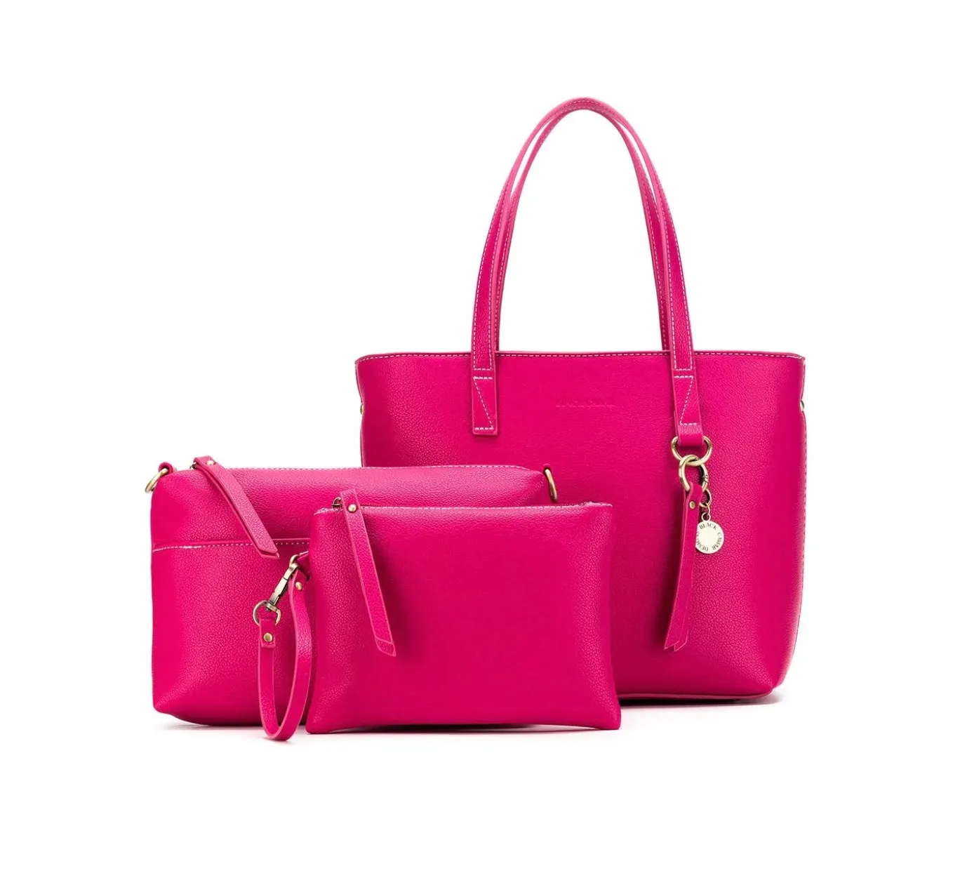 Tara 3 Piece Handbag By Black Caviar