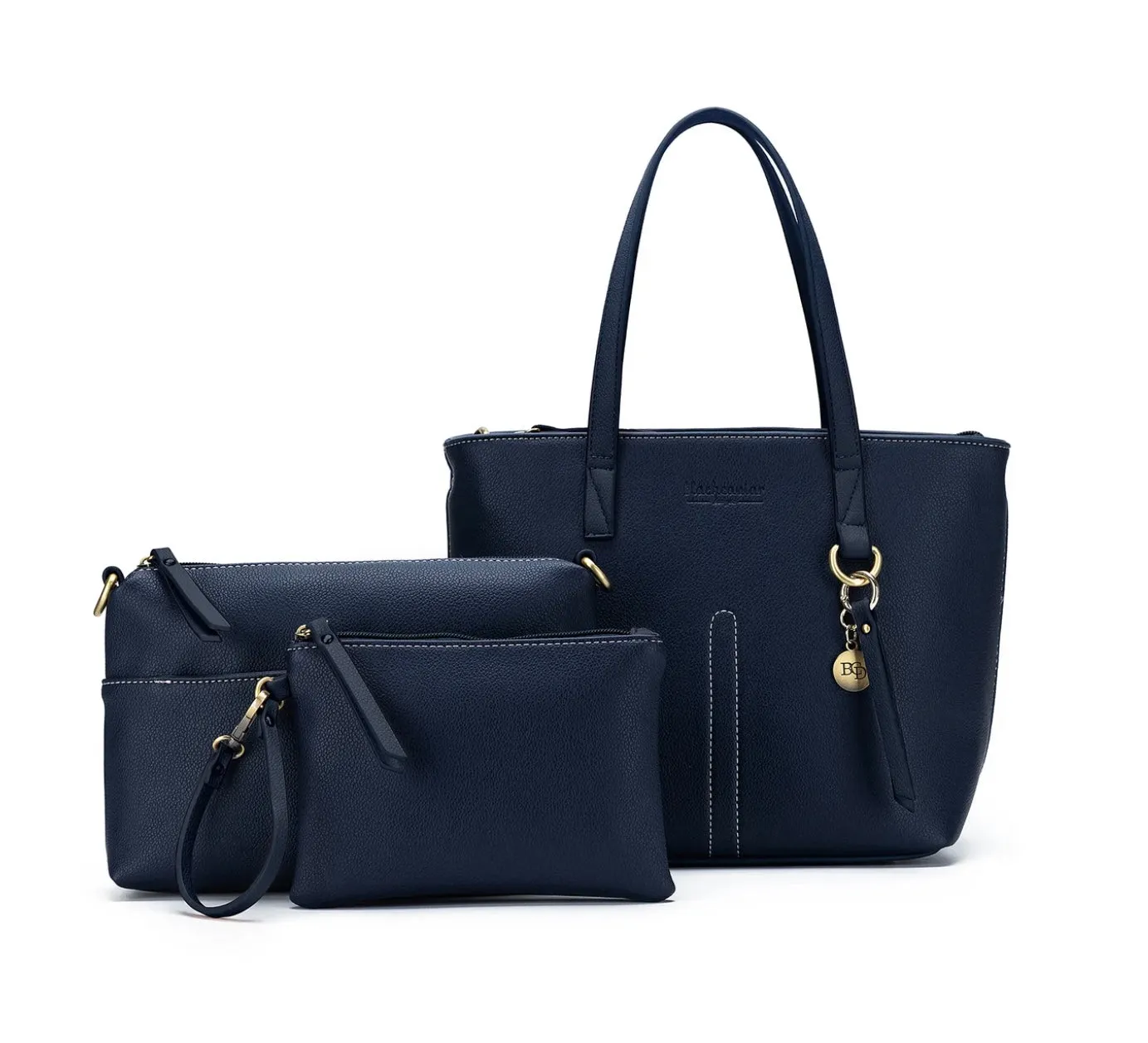 Tara 3 Piece Handbag By Black Caviar