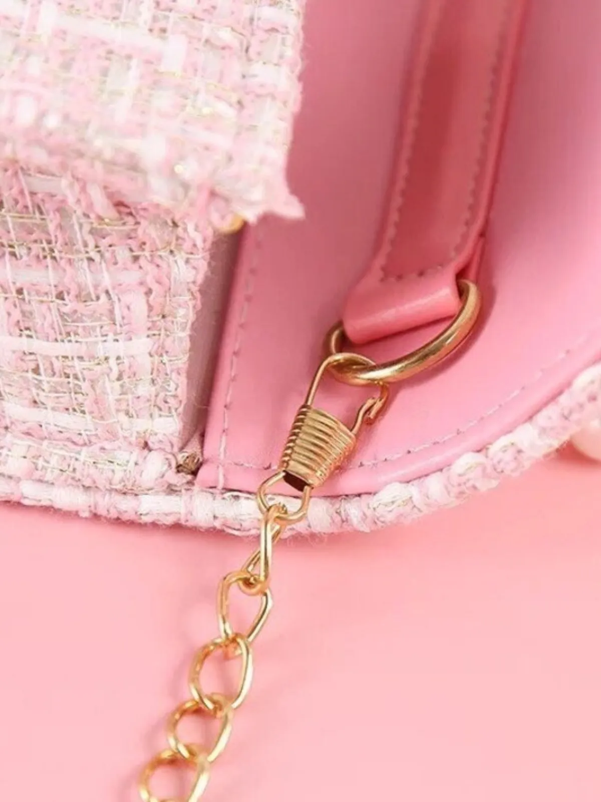 Teatime With Mommy Tweed Handbag