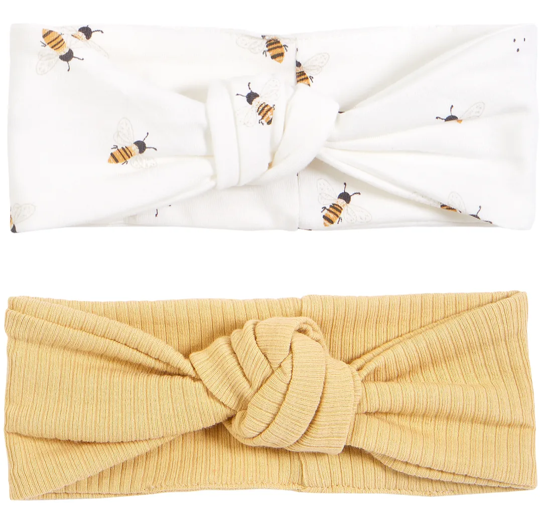 The Bees & Honey Headbands (Set of 2) - BABY