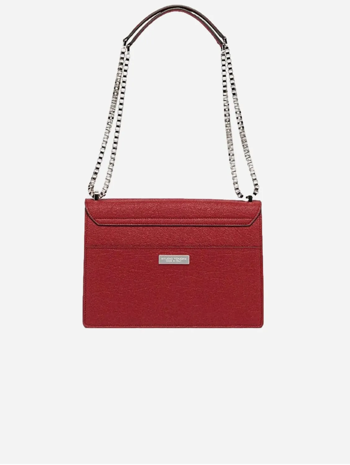 The Cristiana Pinatex® Vegan Shoulder Bag | Cherry Red