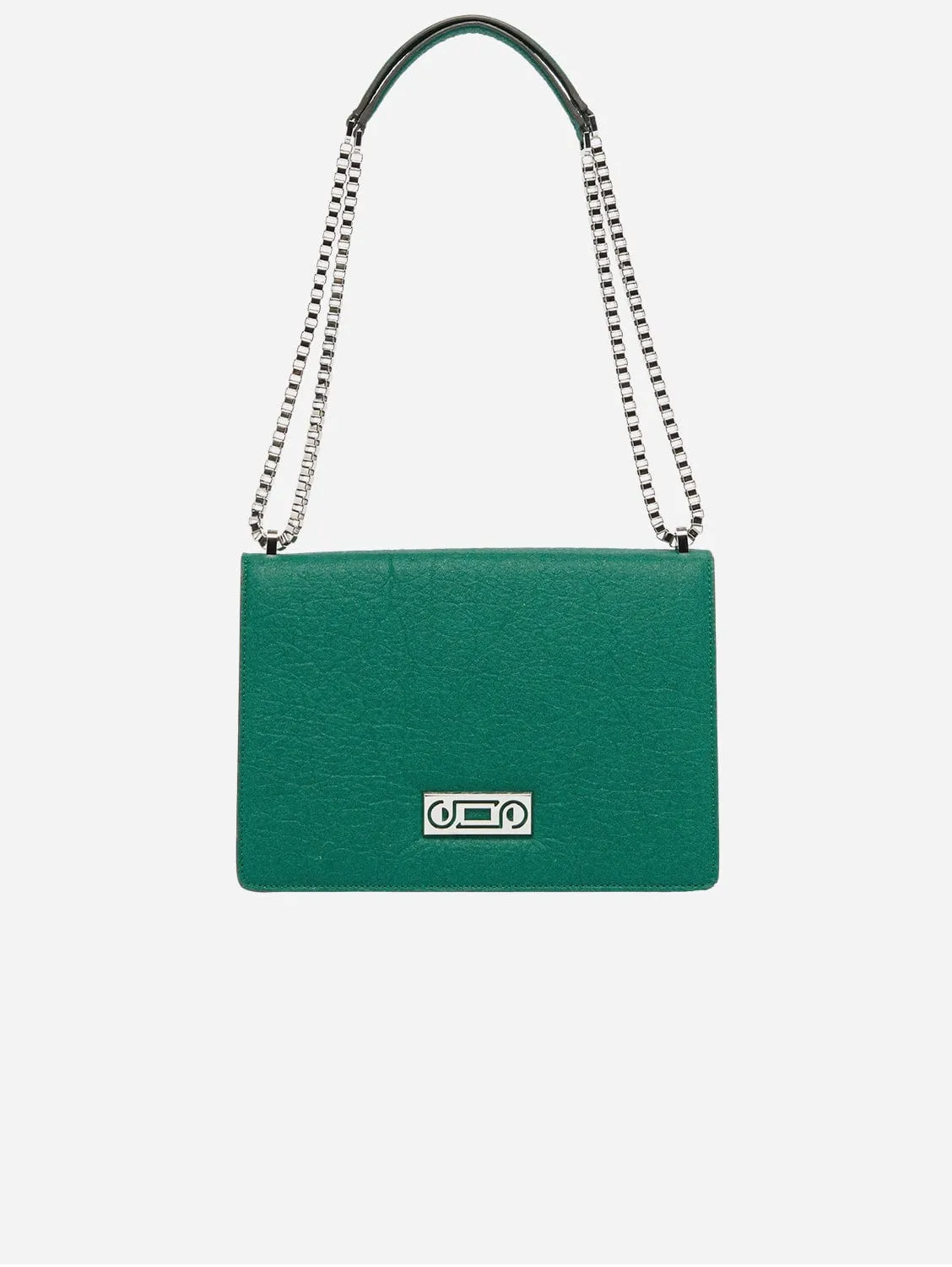 The Cristiana Pinatex® Vegan Shoulder Bag | Forest Green