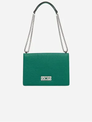 The Cristiana Pinatex® Vegan Shoulder Bag | Forest Green