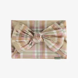 The Ivy Plaid Headband - KIDS