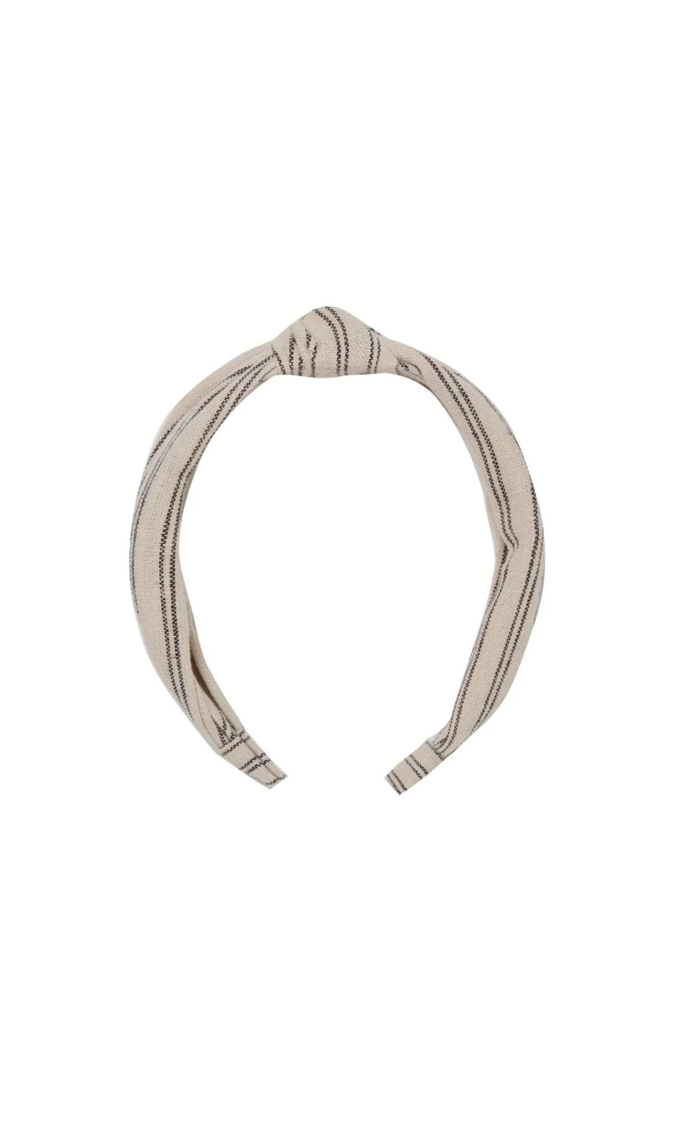 The Knot Headband by Rylee & Cru - Black Pinstripe - KIDS