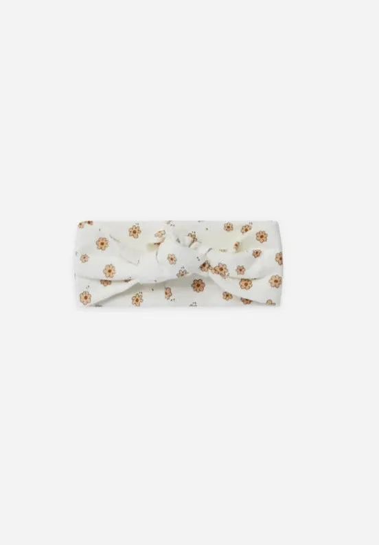 The Knotted Headband by Quincy Mae - Daisy Confetti - BABY
