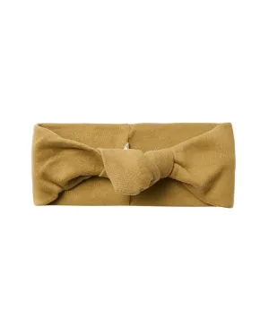 The Knotted Headband by Quincy Mae - Ocre - BABY