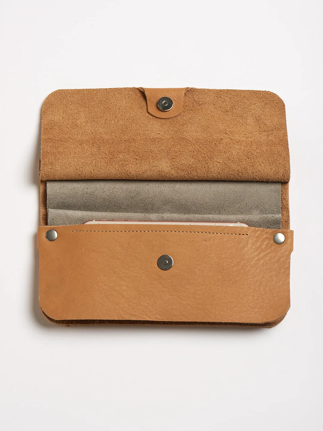 The Novella bag - Cashew bull hide leather