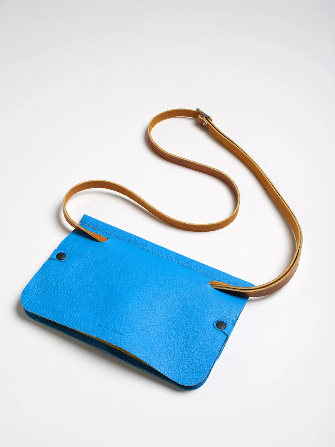 The Novella bag - Cashew bull hide leather