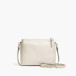 The Pearl - Saffiano Leather - Ivory / Gold / Camel