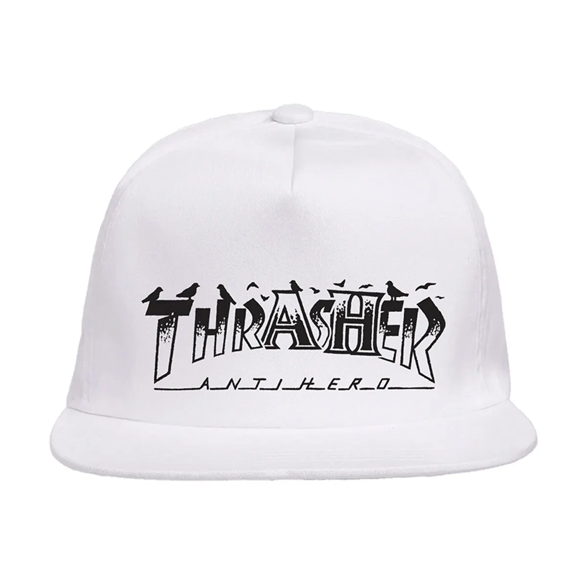 Thrasher - Anti Hero Pigeon Mag Snapback White