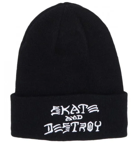 Thrasher - SAD Embroidered Beanie Black