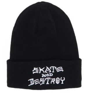 Thrasher - SAD Embroidered Beanie Black