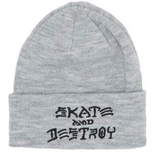 Thrasher - SAD Embroidered Beanie Grey