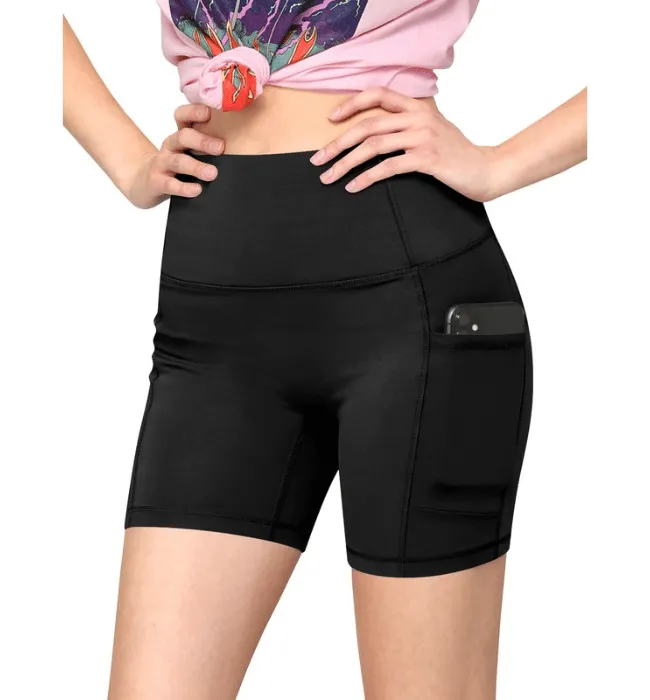 Tummy Control Biker Workout Shorts