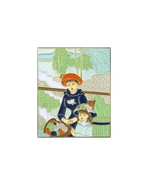 Two Sisters (On the Terrace) Enamel Pin