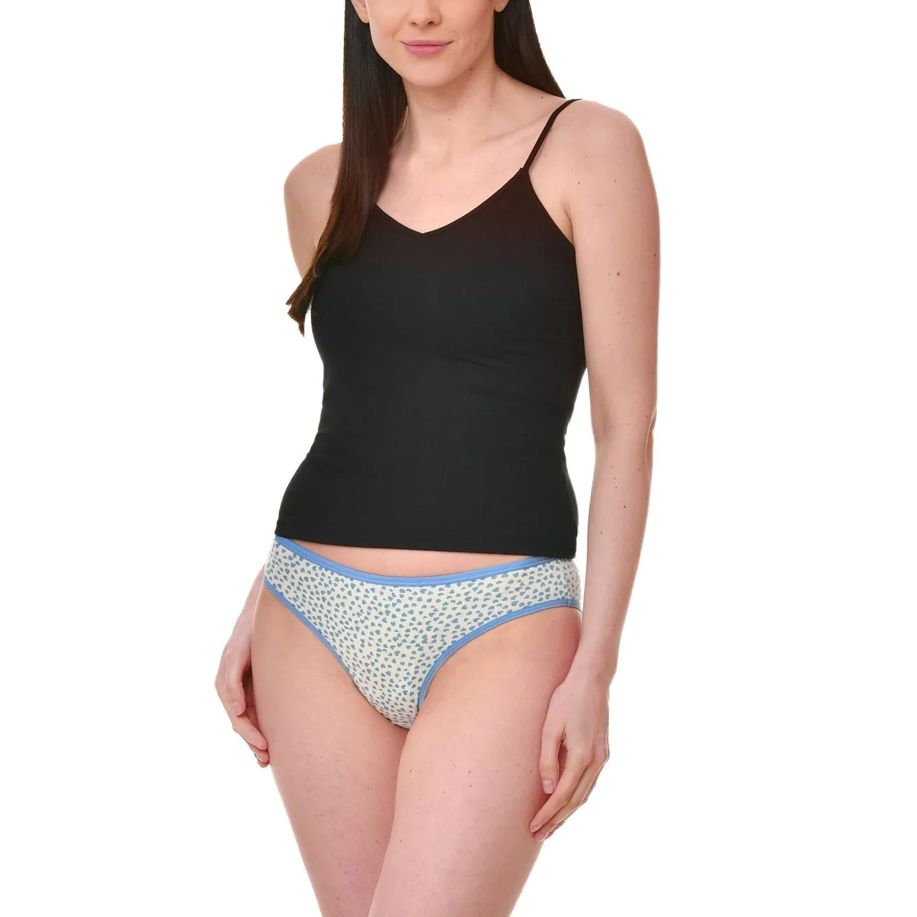 UNMADE BIKINI LITTLE HEART PRINT (PACK OF 3)