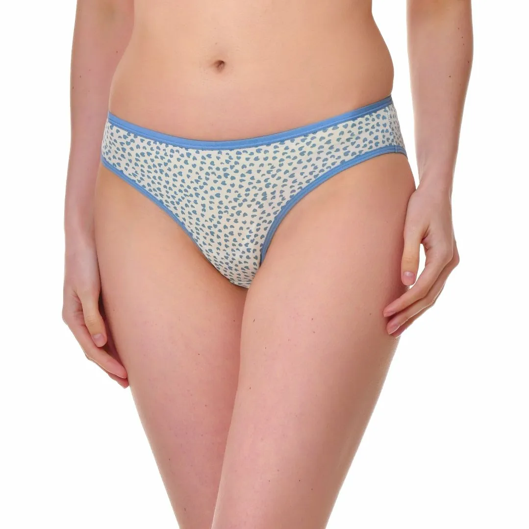 UNMADE BIKINI LITTLE HEART PRINT (PACK OF 3)