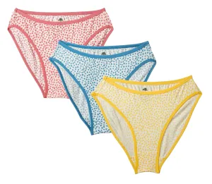 UNMADE BIKINI LITTLE HEART PRINT (PACK OF 3)