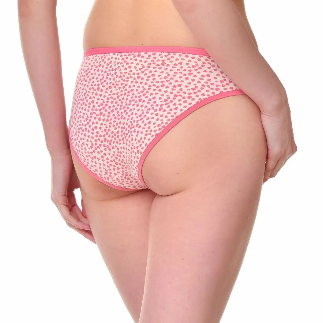 UNMADE BIKINI LITTLE HEART PRINT (PACK OF 3)