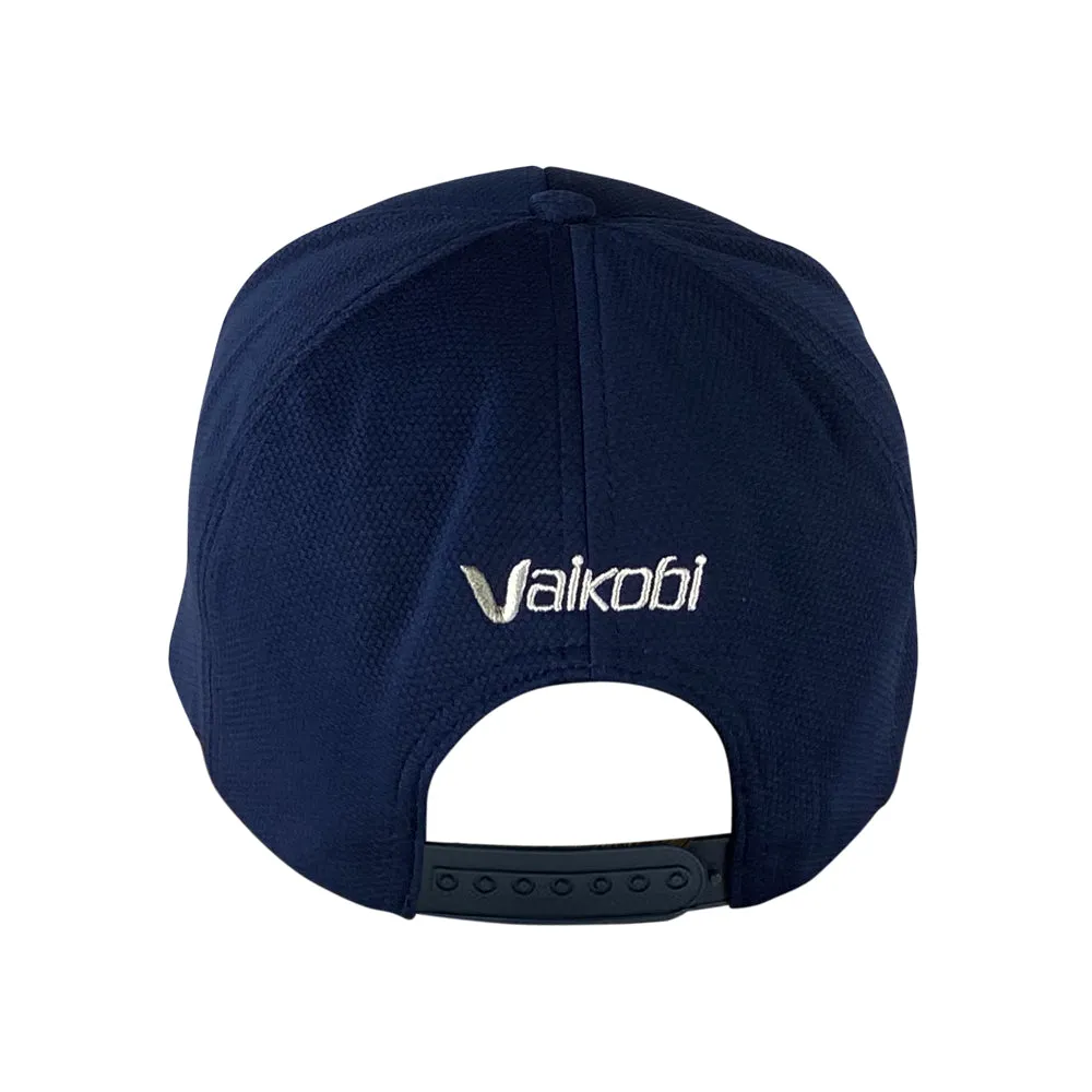 Vaikobi Performance Snap Back Hats - Navy
