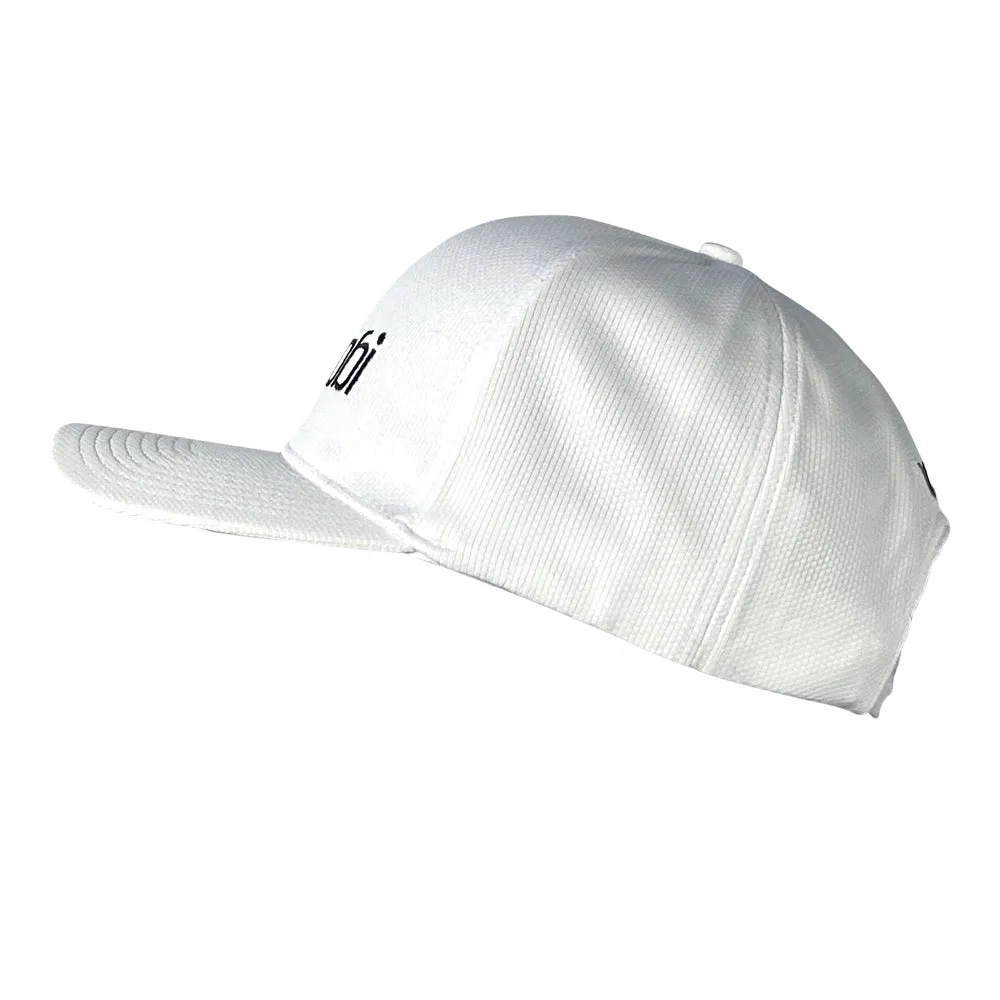 Vaikobi Performance Snap Back Hats - White