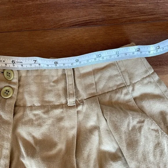 Vintage High Rise Pleated Shorts