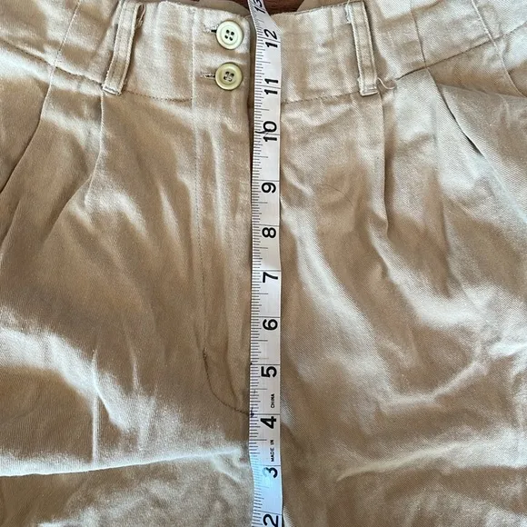 Vintage High Rise Pleated Shorts