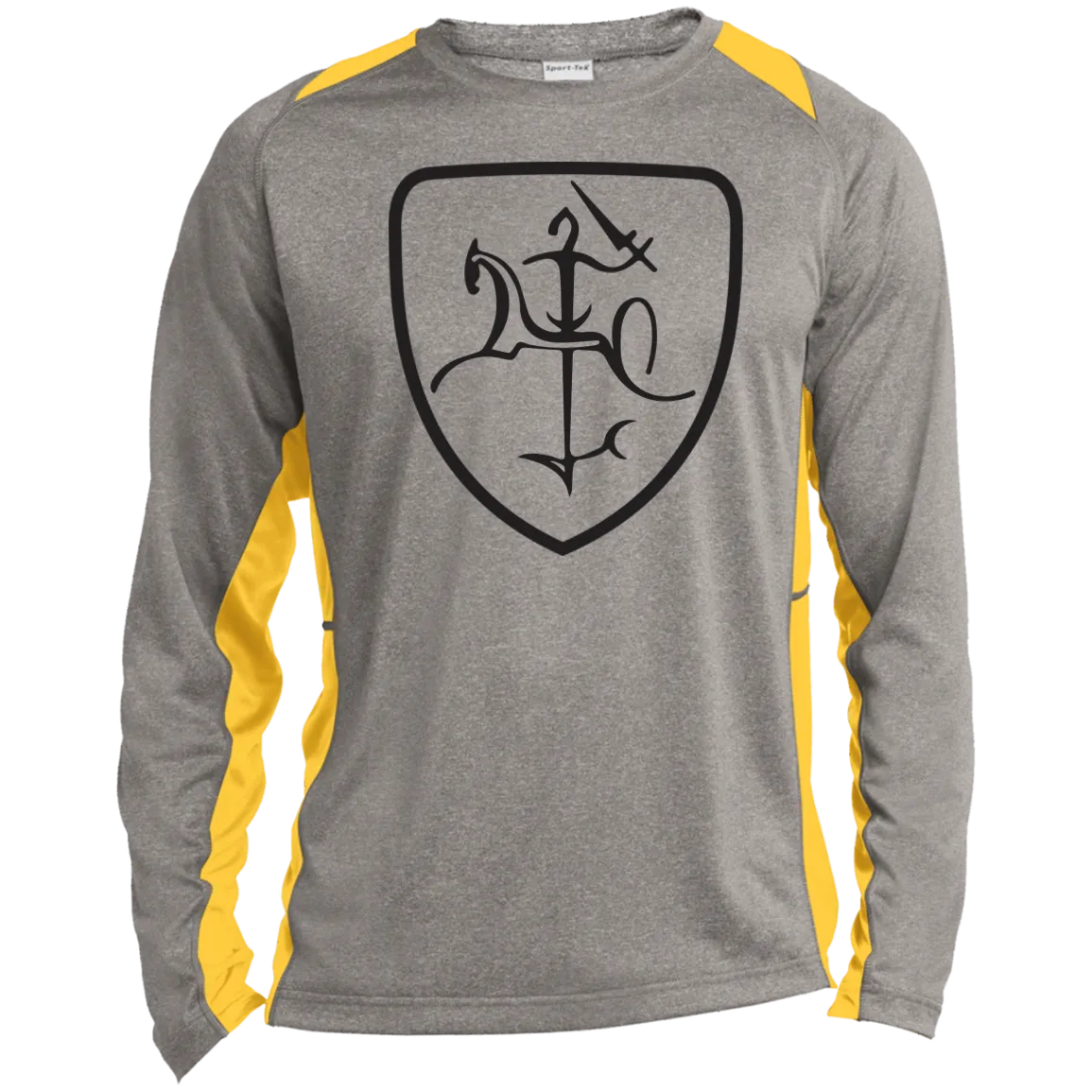 Vytis - Men's Long Sleeve Colorblock Activewear Performance T