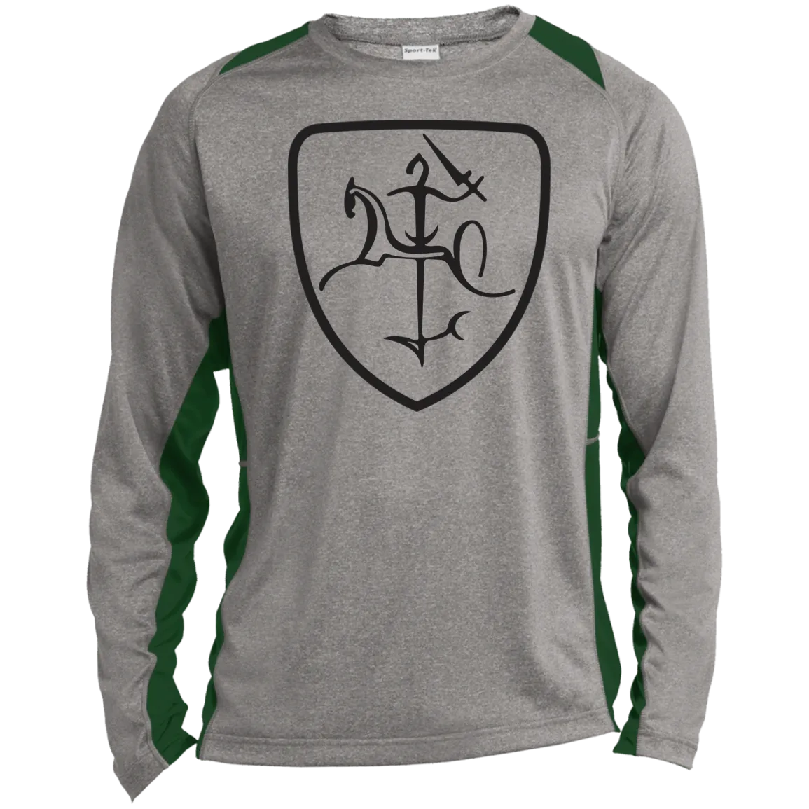 Vytis - Men's Long Sleeve Colorblock Activewear Performance T