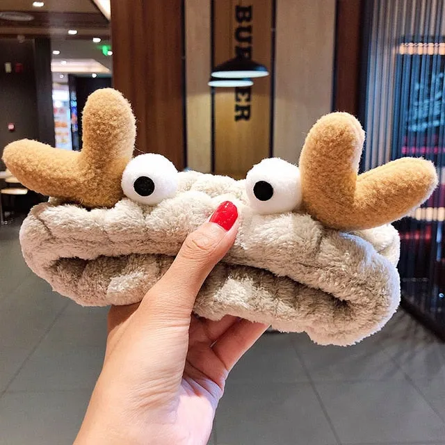 Wash Face Hair Holder Soft Warm Headband For Women Girls