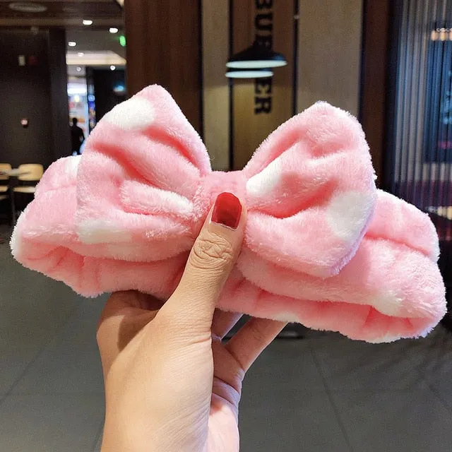 Wash Face Hair Holder Soft Warm Headband For Women Girls