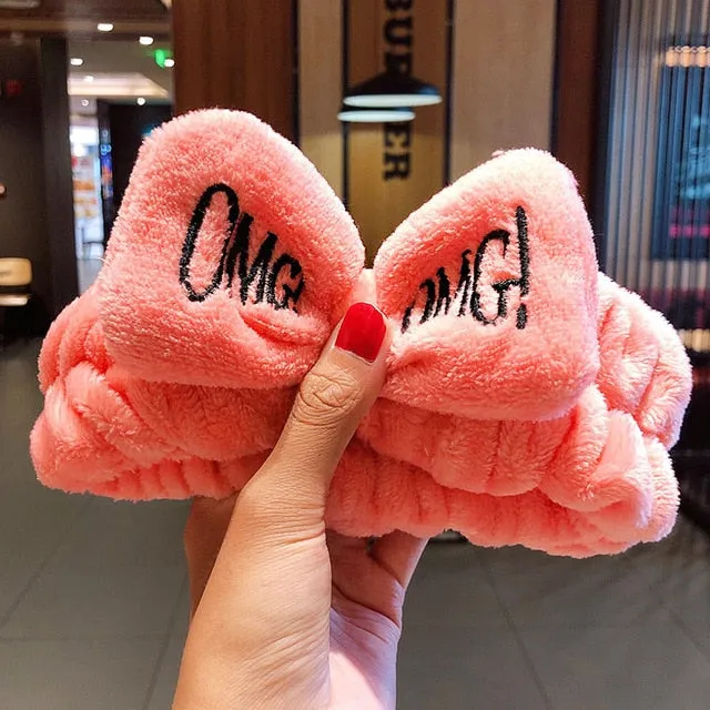 Wash Face Hair Holder Soft Warm Headband For Women Girls