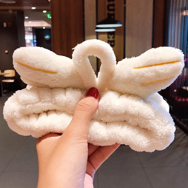 Wash Face Hair Holder Soft Warm Headband For Women Girls