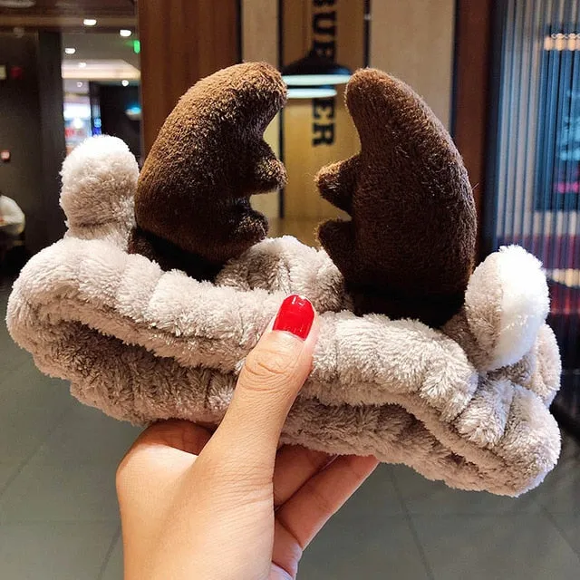 Wash Face Hair Holder Soft Warm Headband For Women Girls