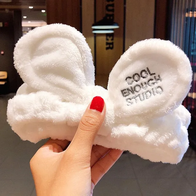 Wash Face Hair Holder Soft Warm Headband For Women Girls