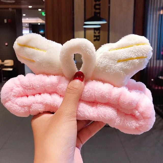 Wash Face Hair Holder Soft Warm Headband For Women Girls