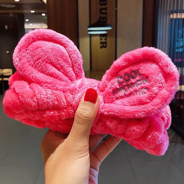 Wash Face Hair Holder Soft Warm Headband For Women Girls