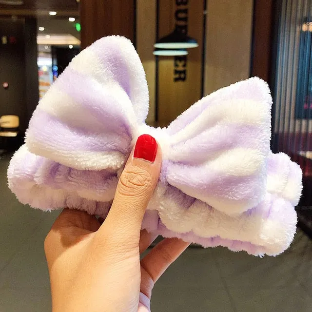 Wash Face Hair Holder Soft Warm Headband For Women Girls