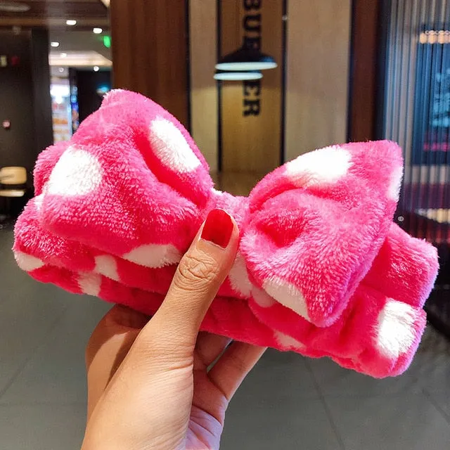 Wash Face Hair Holder Soft Warm Headband For Women Girls