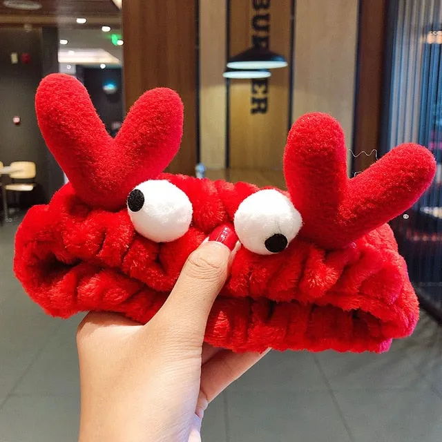 Wash Face Hair Holder Soft Warm Headband For Women Girls