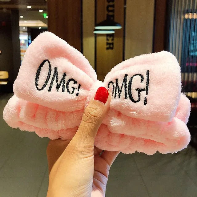 Wash Face Hair Holder Soft Warm Headband For Women Girls