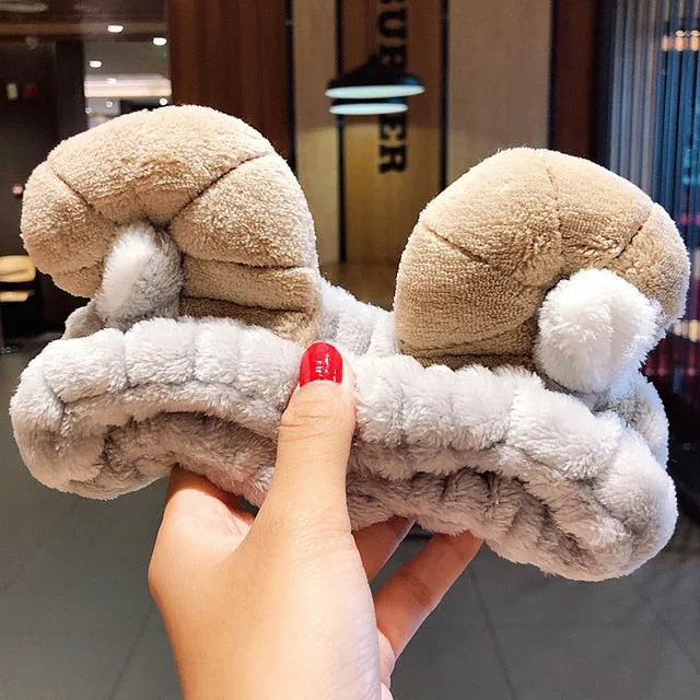 Wash Face Hair Holder Soft Warm Headband For Women Girls
